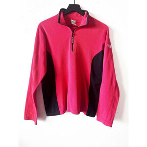 The North Face Red Fleece Jacket Women's Size XL